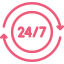 24 hours icon