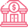 bank cleaning icon
