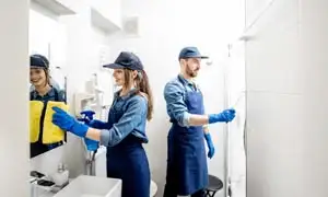 bathroom cleaning maids